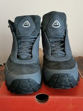 Vintage Nike Caldera ACG 865025 Grey Suede Leather Mens Mid Hiking Boots UK11