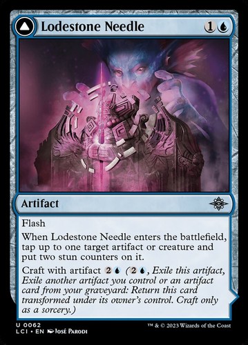 Lodestone needle lci - needle, |