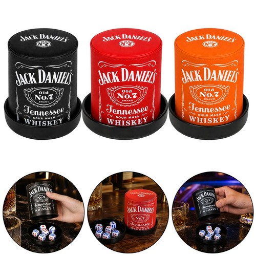 Premium leather dice cup - leather,