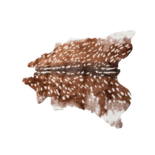 Faux fur tiger - faux,