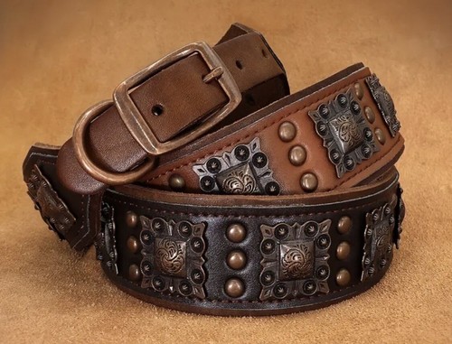 Heavy duty studded leather - duty,