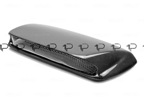 Carbon fiber hood scoop - scoop, bonnet