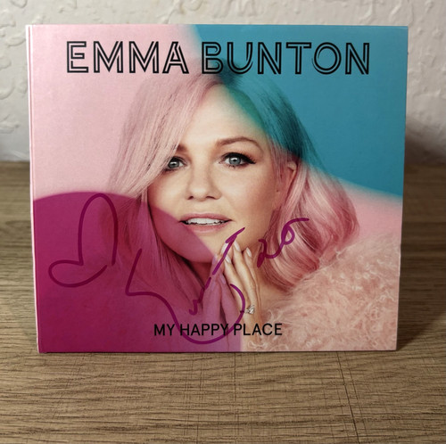 Emma bunton signed - promo, card