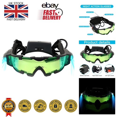 Green tinted night vision - night,