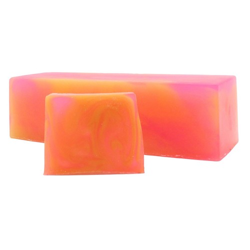 Sliced pink charlotte - sliced, soap