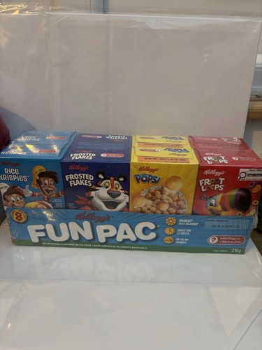 Kelloggs fun pac - cereal, mix