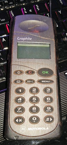 Vintage motorola graphite - motorola,