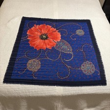 Beautiful Blue Scarf With