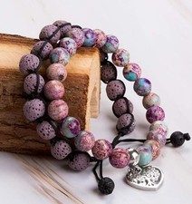 Purple Jasper & Lava Rock