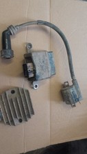 QUAD ATV YAMAHA 125 GRIZZLY  GENUINE CDI REGULATOR RECTIFIER AND COIL
