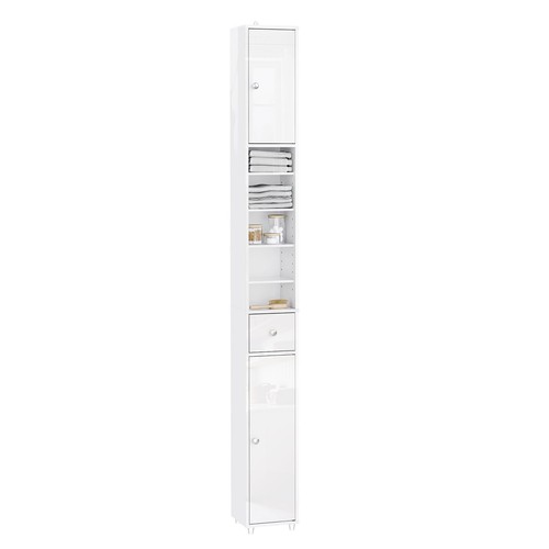 Slim bathroom storage cabinet - storage,