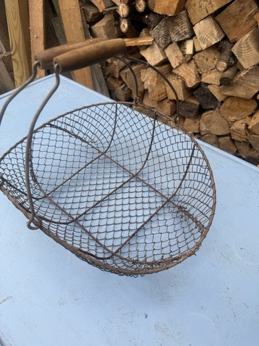 Antique french handmade wire - french,