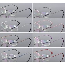 Titanium Rimless Reading