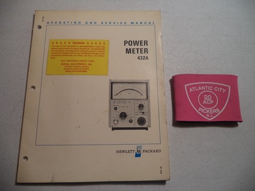 Hewlett packard power meter - hewlett,