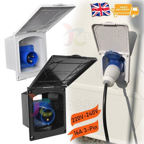 240v pin mains - hook, up