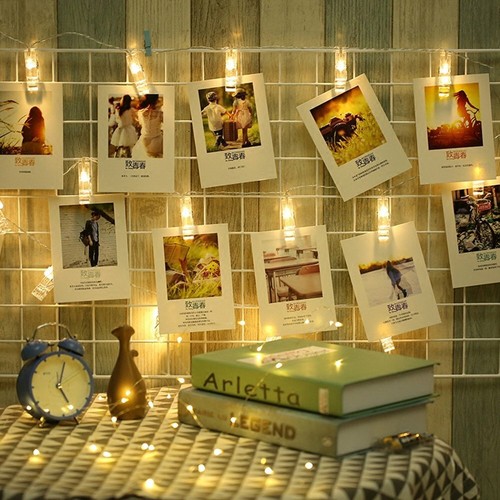 Christmas clip string lights - christmas,