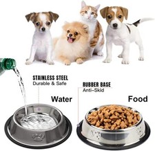Non-Slip Stainless Steel Pet