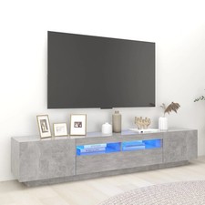 TV Cabinet with LED Lights TV