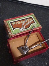 Vintage Pranafa Hair Clippers Cutters In Original Box German Barbers Display