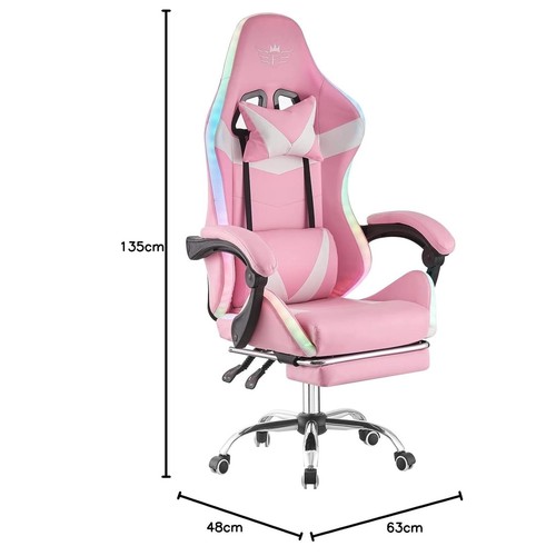 Gaming chair with rgb led - gaming,
