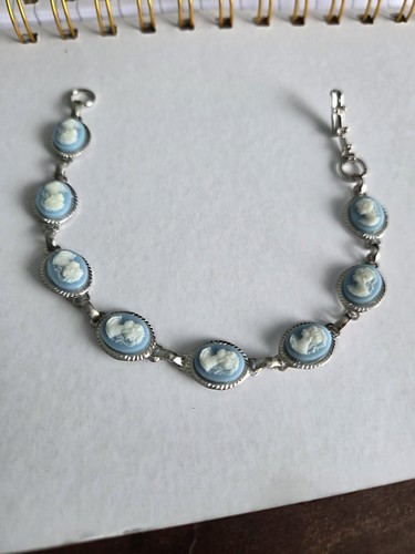Vtg nos silver tone - , white