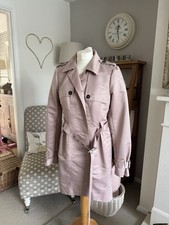 Philosophy Blues Original Women’s Trench Coat Pink. Size 10.