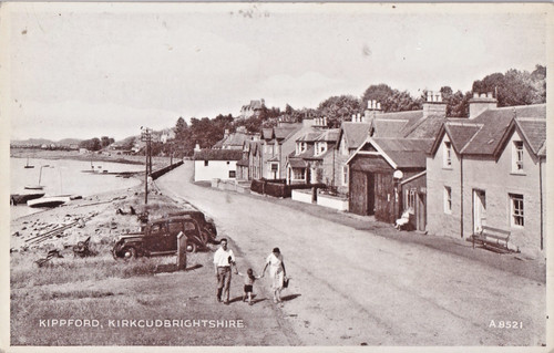 Hfh vintage postcard - hfh,