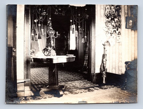 Antique photograph interior - photograph,