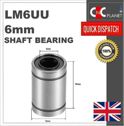 Lm6uu 6mm linear - shaft, bar