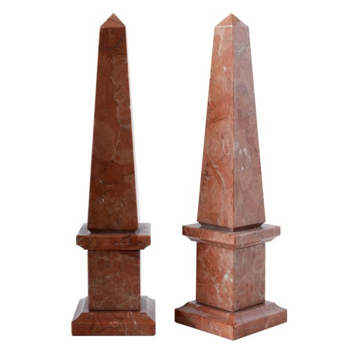 Classic red marble obelisk - classic,