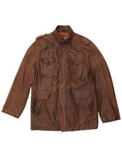 Vintage mens military leather - military,