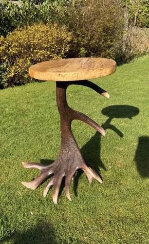 Antler side table - side,