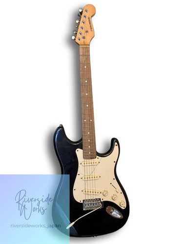 Black stratocaster type - black,