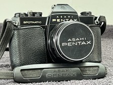 Asahi Pentax Spotmatic SP II SLR Film Camera with Super Takuma 50mm f1.4 Lens