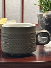 Vintage Denby England Chevron