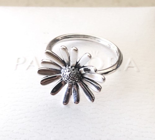Pandora pave daisy - pave, flower
