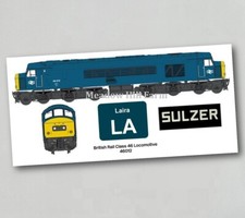 British Rail Class 46 Fridge Magnet 46012 BR Blue Peak Diesel Locomotive