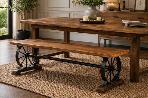 Mango wood industrial - mango, dining