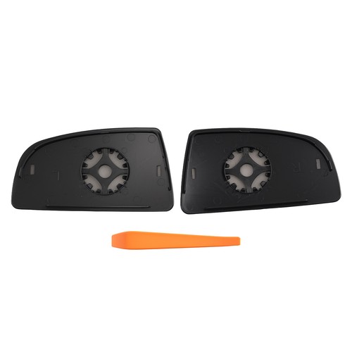 Front lower mirror glass - glass, for