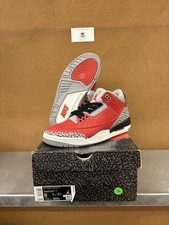 Brand New Air Jordan 3 Retro SE Unite Size 8 DS CK5692-600 Red Grey Black