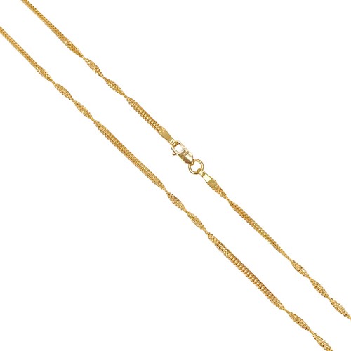 22ct gold singapore twist - gold,