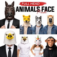 Overhead Animal Full Head Mask