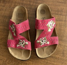 Birkenstock Betula pink floral