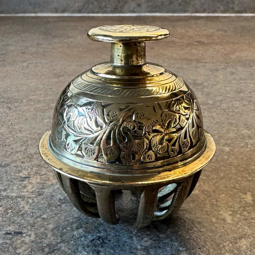 Vintage tibetan elephant claw - tibetan,