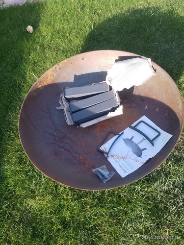 Glastonbury garden fire pit