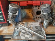 Dellorto Drla 40  Pair With Manfolds And Linkages fit type2 vw beetle air cooled