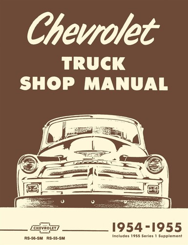 1954 1955 chevy truck shop - chevy,