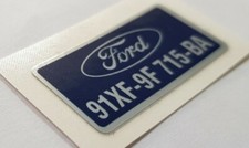 Ford Escort/Fiesta/XR3i RS EFI idle Control Valve Decal Sticker