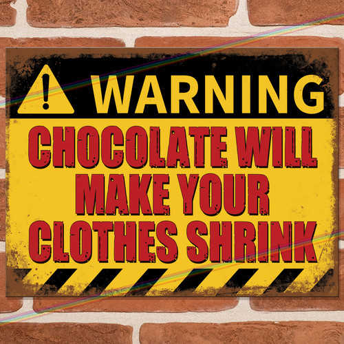 Chocolate clothes shrink - shrink, funny
