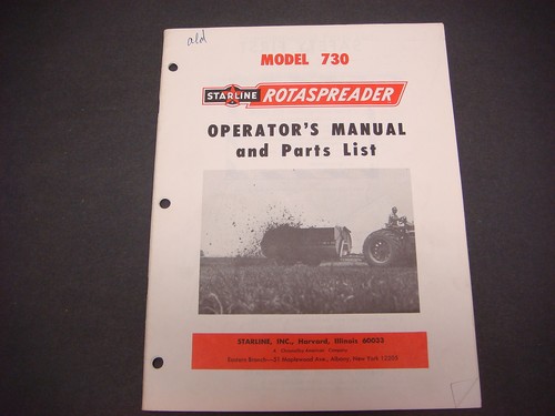1973 starline rotaspreader - 1973,